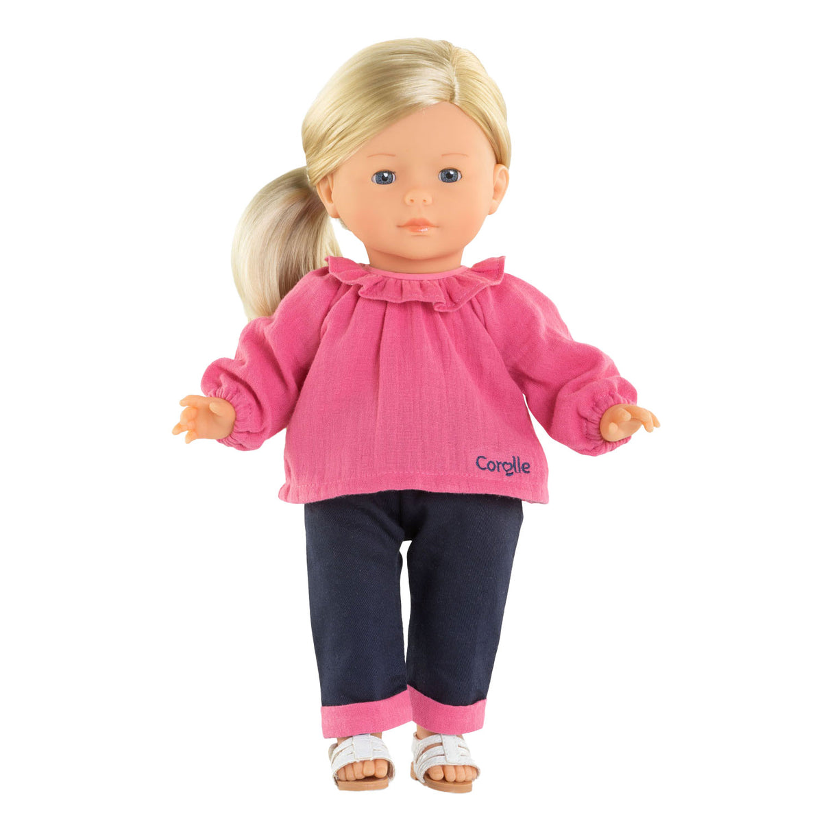 Chemisier et pantalon Corolle ma rose, 36cm