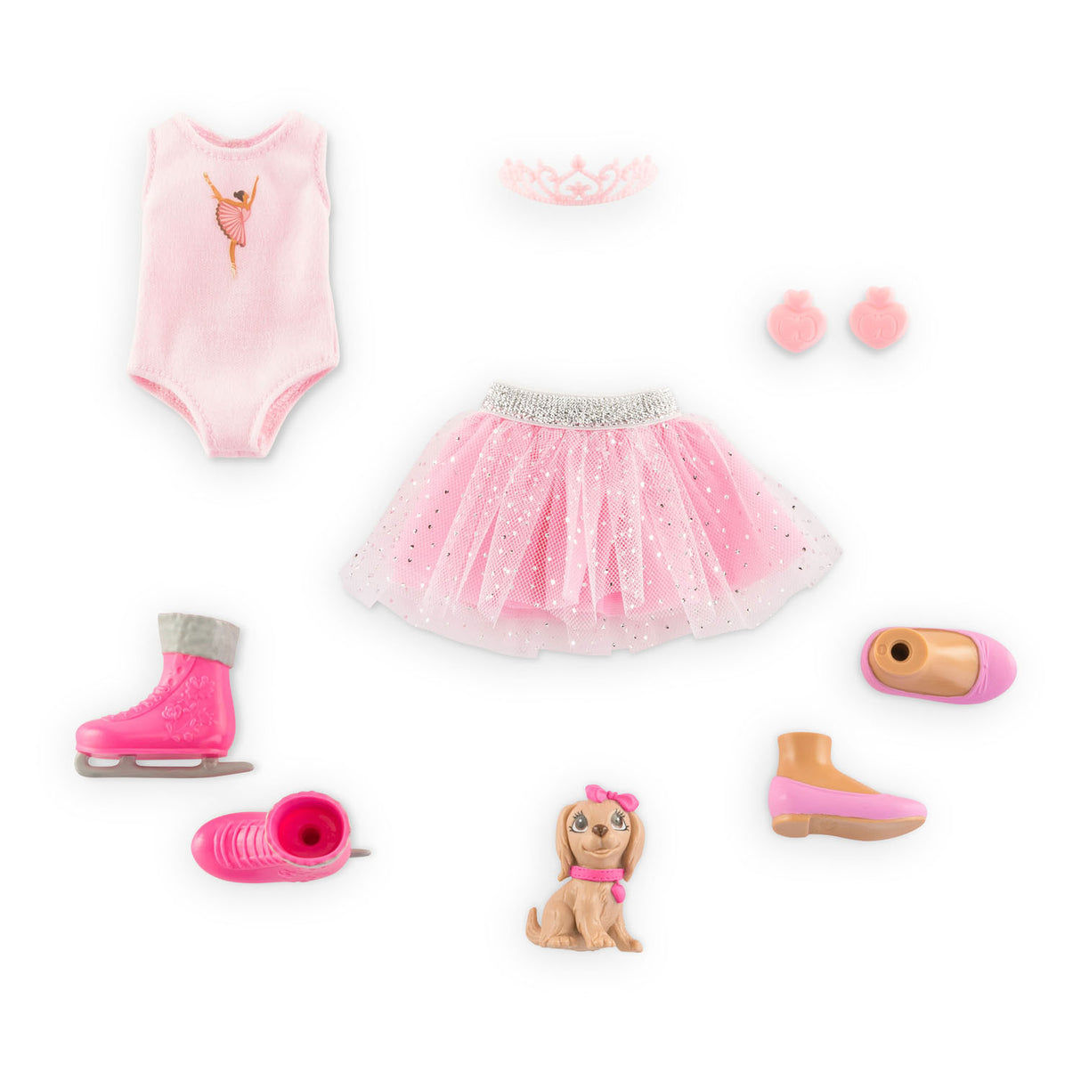Corolle Girls - ensemble de pop de mode de ballerine de la Saint-Valentine