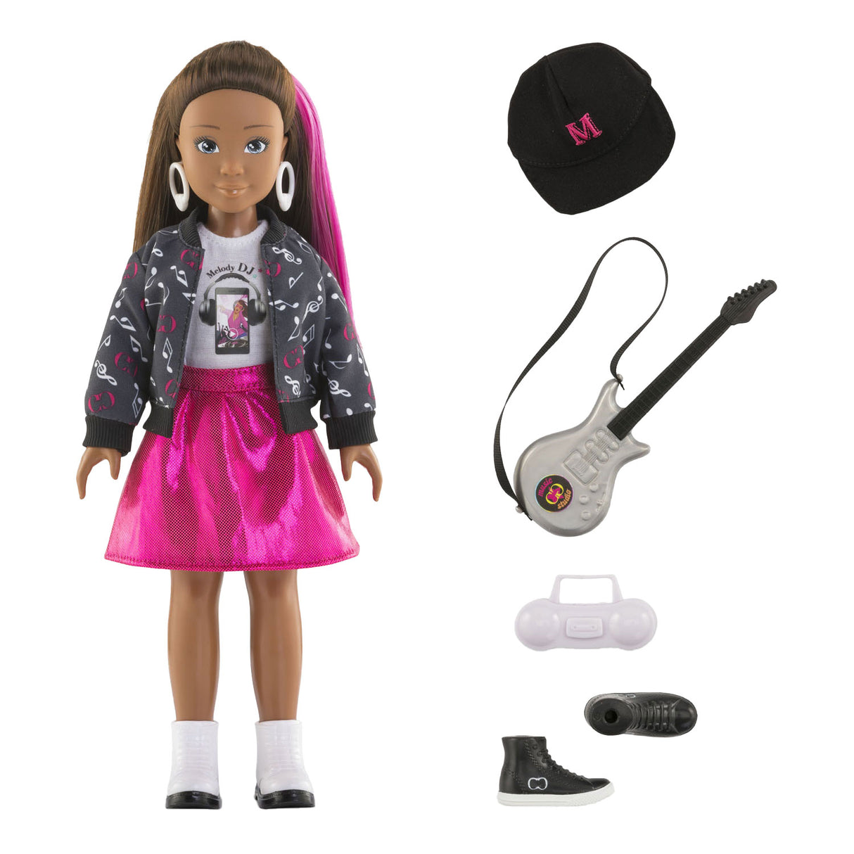 Corolle girls - ensemble de poupées mannequins melody music studio
