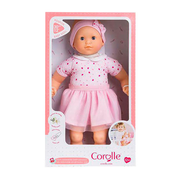 Corolle petite poupée bébé avec coeurs, 30cm