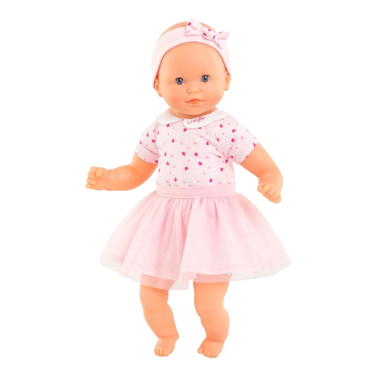 Corolle petite poupée bébé avec coeurs, 30cm