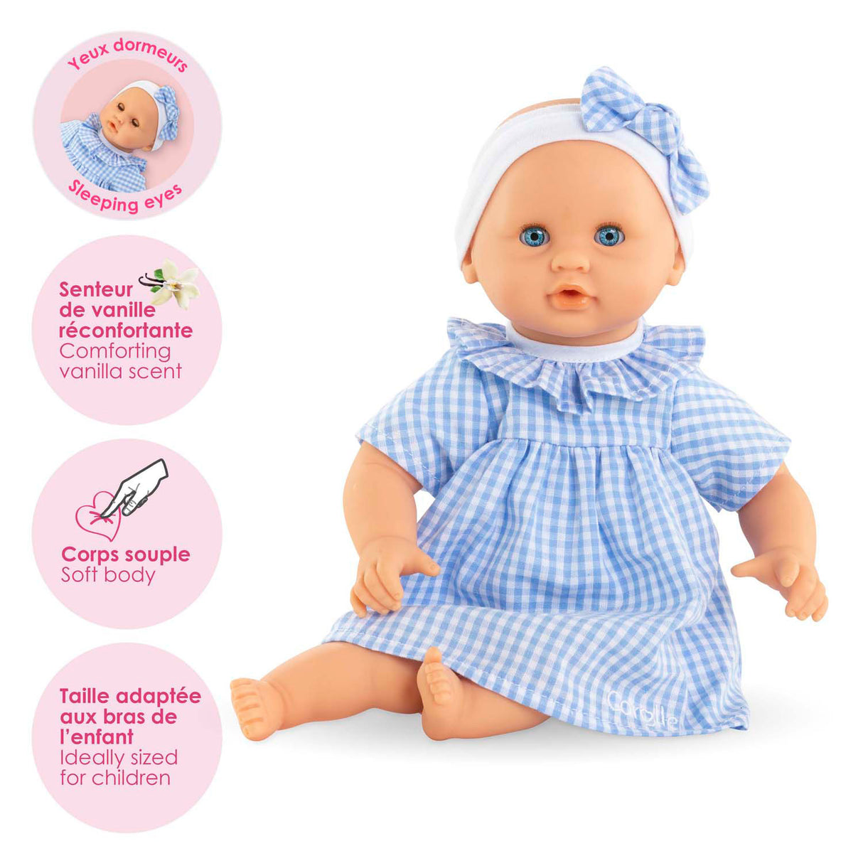 Corolle poupée bébé Calin Milly, 30cm
