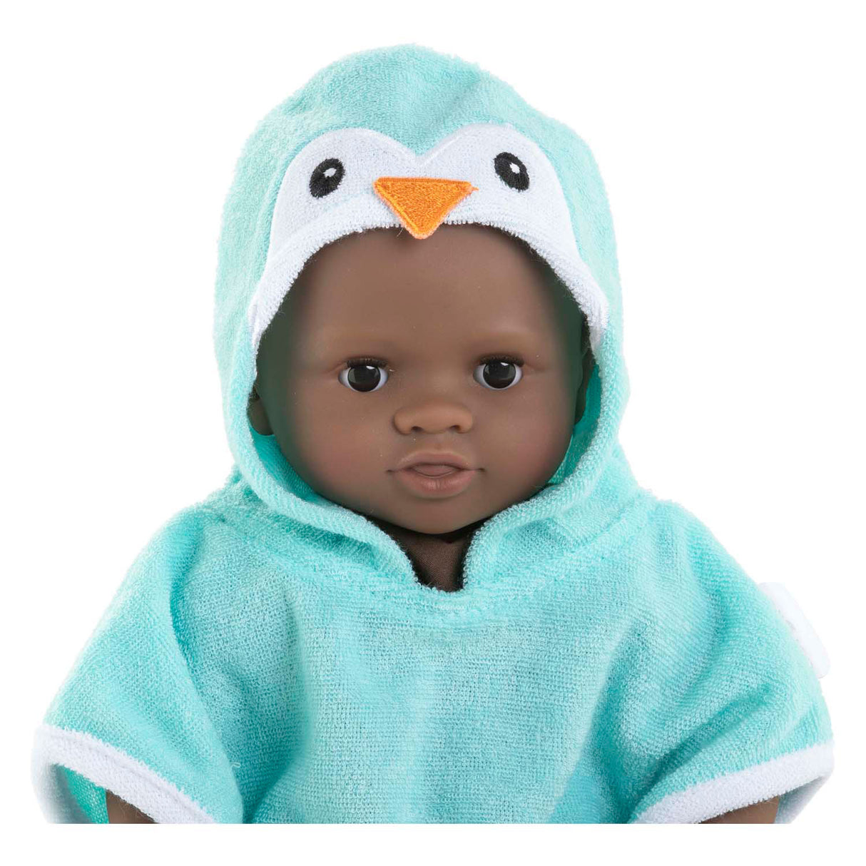 Cape de bain Corolle pour poupée - pingouin, 30cm