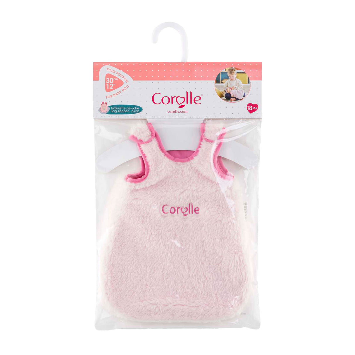 Gigoteuse peluche Corolle pour poupée, 30 cm