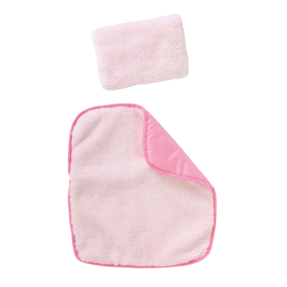 Ensemble panier tressé Corolle pour poupée bébé - peluche