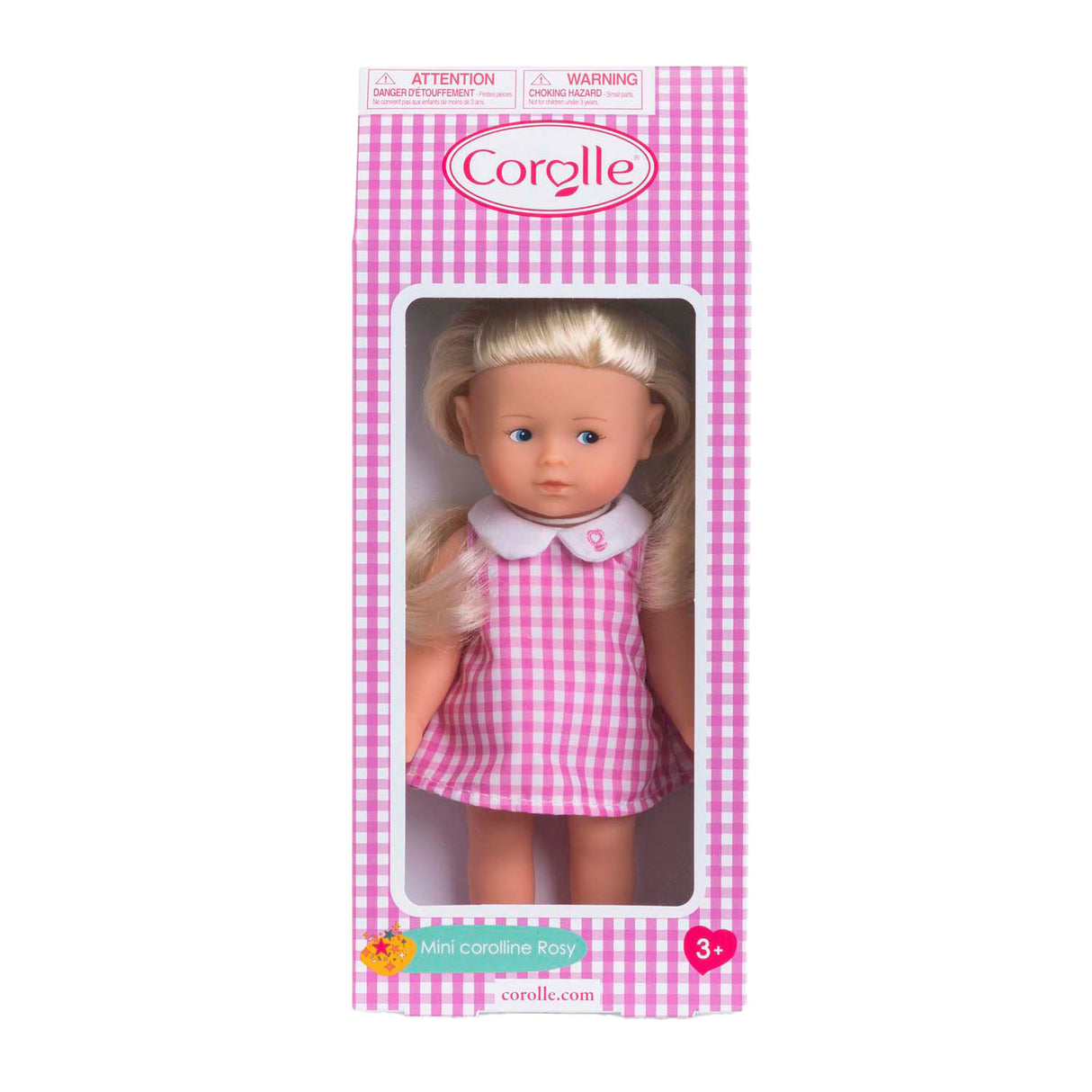 Corolle mini poupée corolline rose