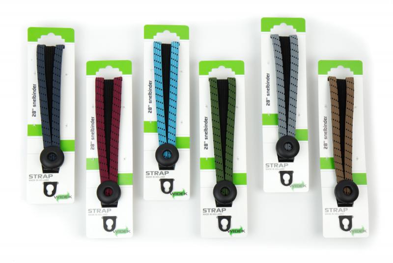 Eye Triobinder Widek 24 12 mm avec plaques en acier noir - 12 pièces assorties de 6 couleurs