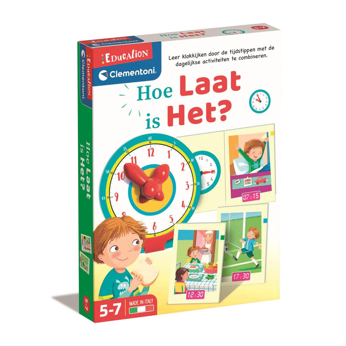 Éducation Clementoni quelle heure est-il ?