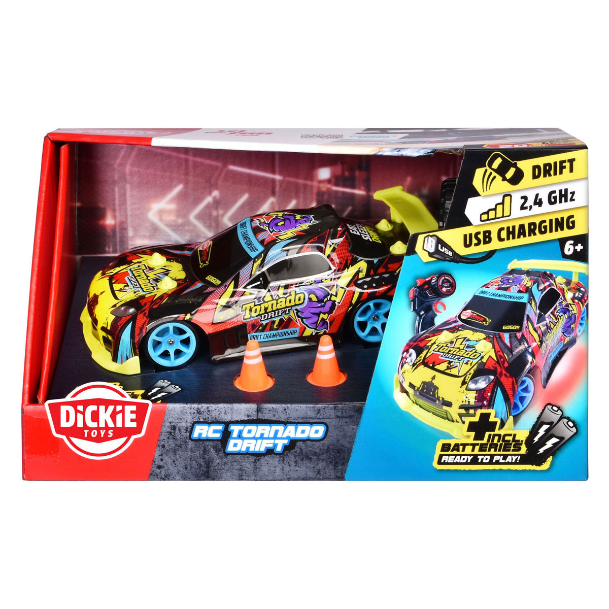 Dickie RC StereAable Auto Tornado Drift RTR