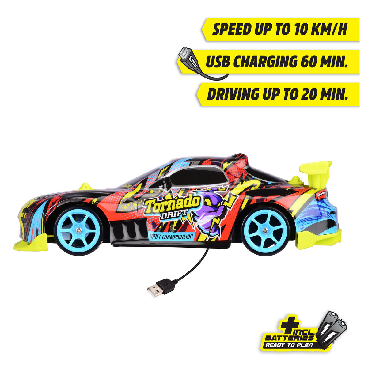 Dickie RC StereAable Auto Tornado Drift RTR