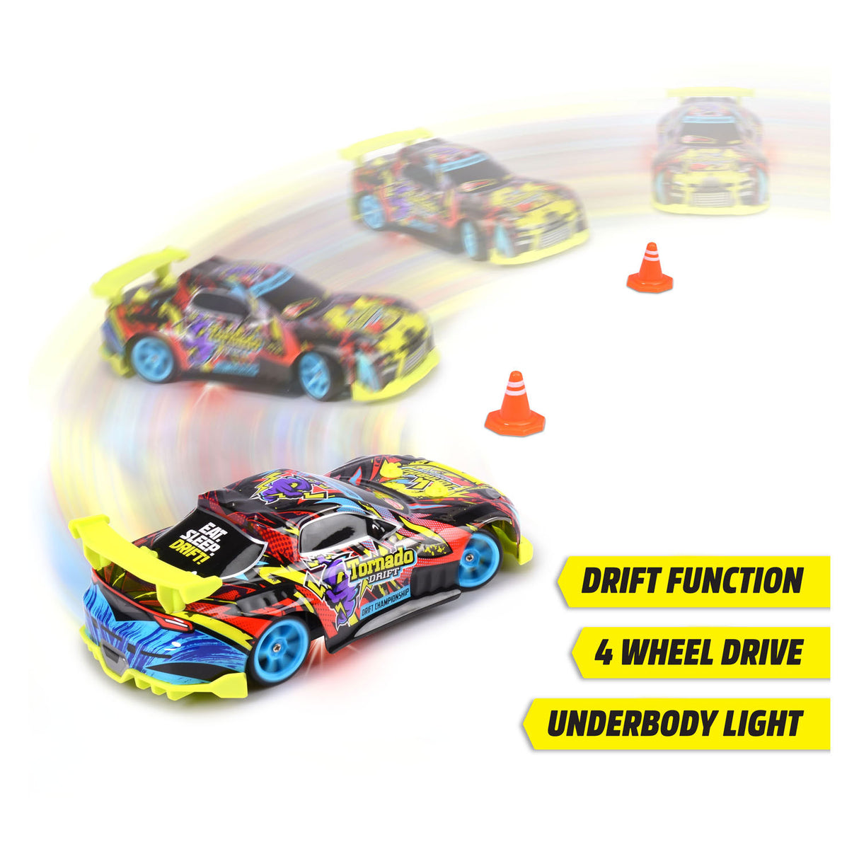 Dickie RC StereAable Auto Tornado Drift RTR