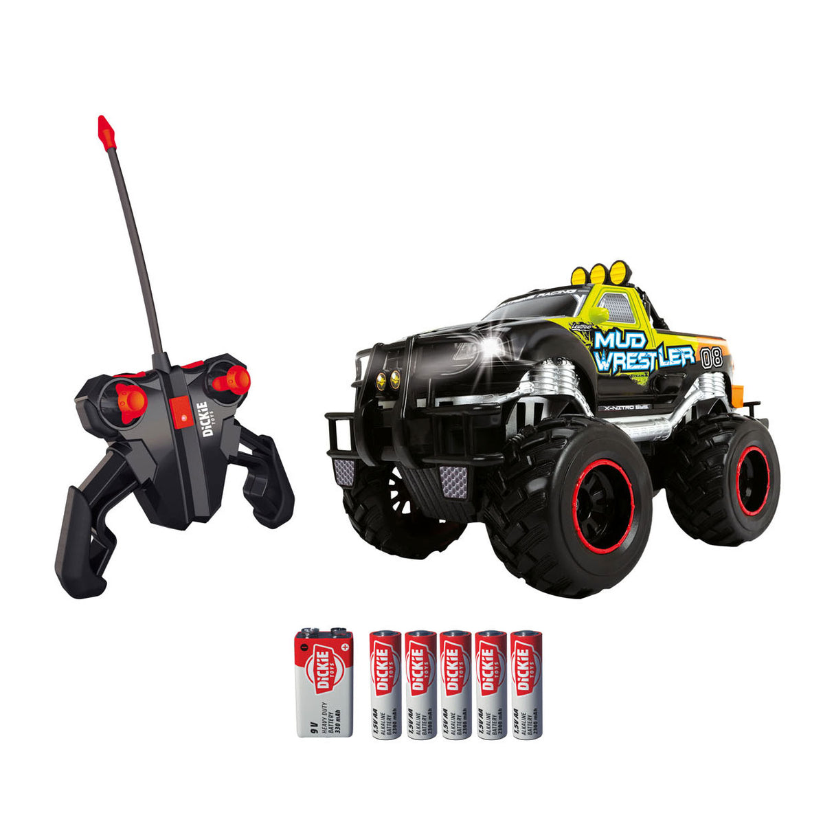 Dickie rc lutteur de boue de voiture contrôlée ford f150 rtr