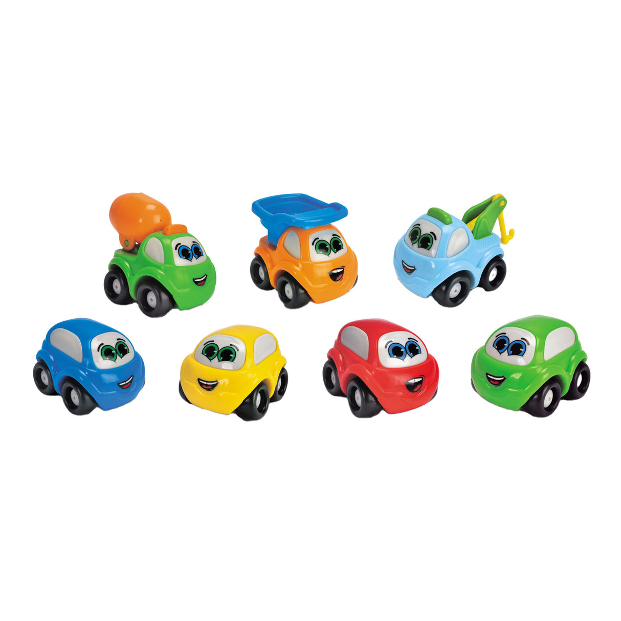 Voiture de l'équipe ABC City, 7 pièces.