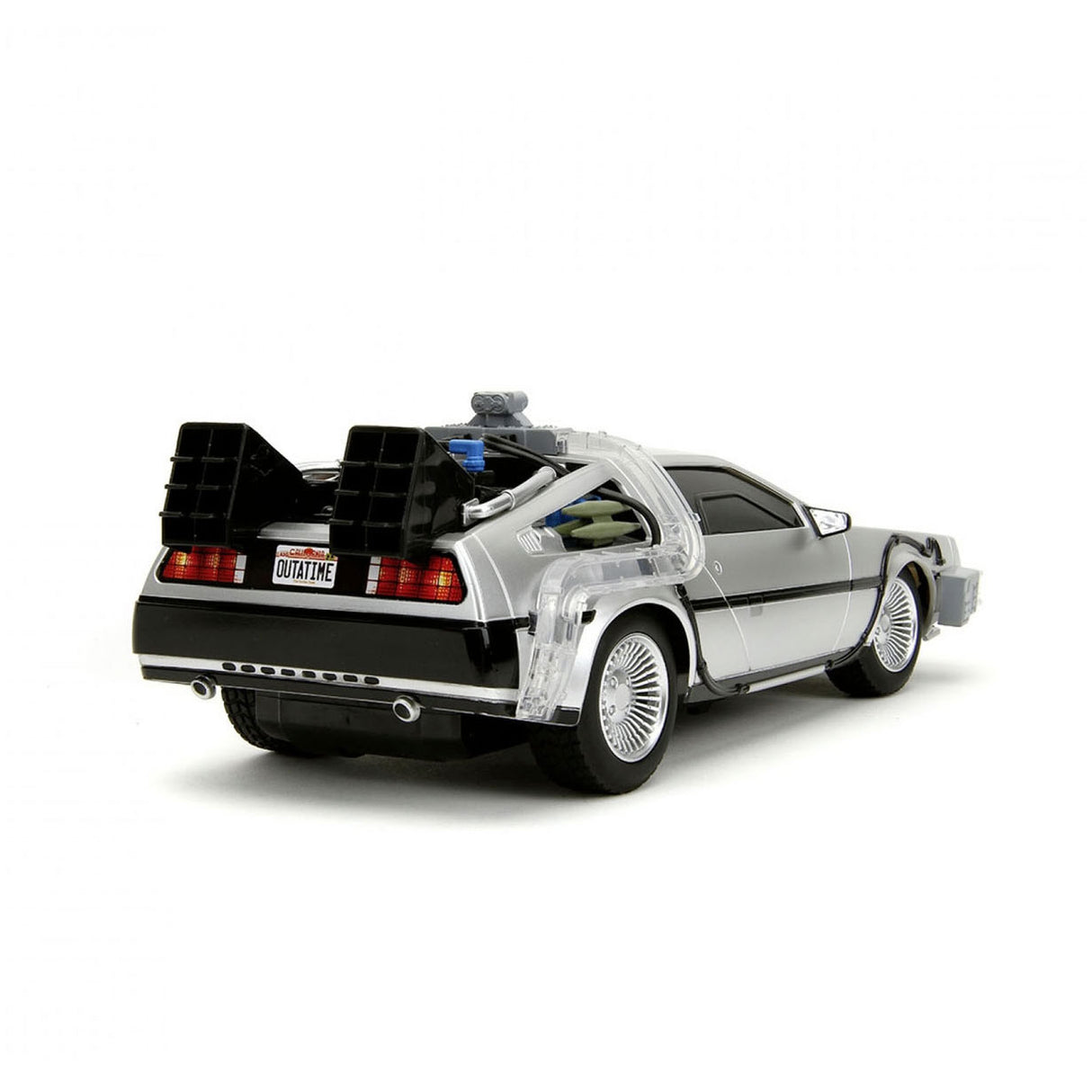 Jada jouets Jada voiture contrôlée retour vers le futur machine à voyager dans le temps rc 1:16
