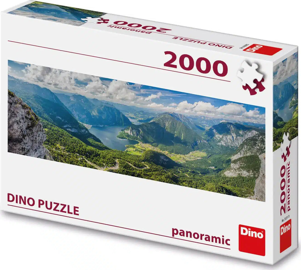 Puzzle dinosaure Dinotoys des Alpes autrichiennes - 2000 pièces