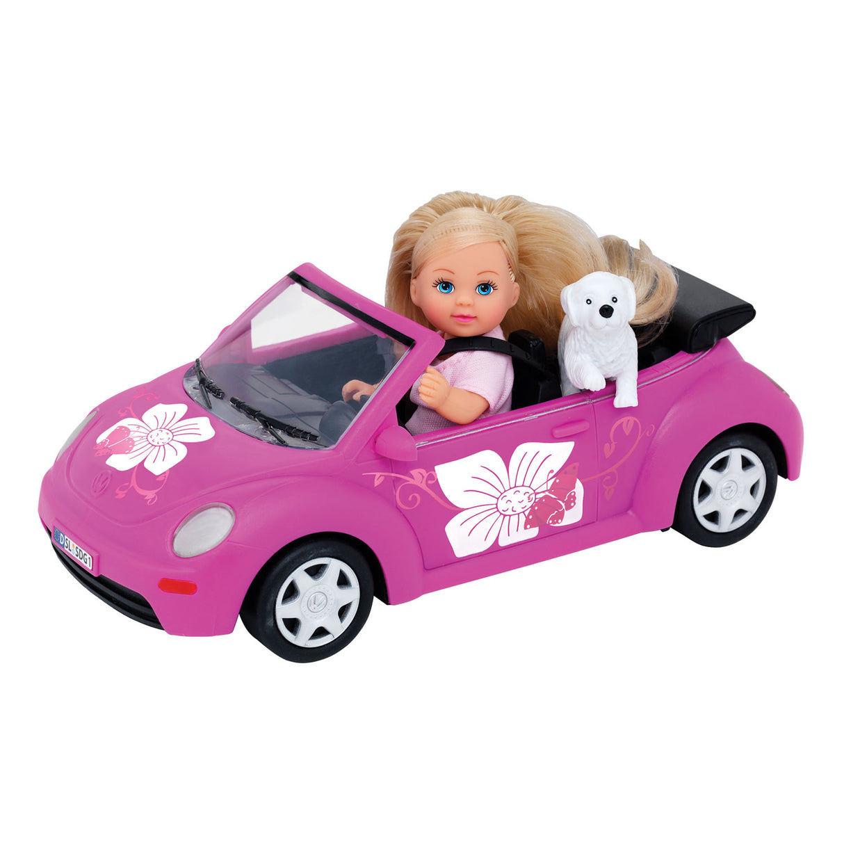 Simba - evi love - evi avec carrosse scarabée 23cm - mini poupée - à partir de 3 ans