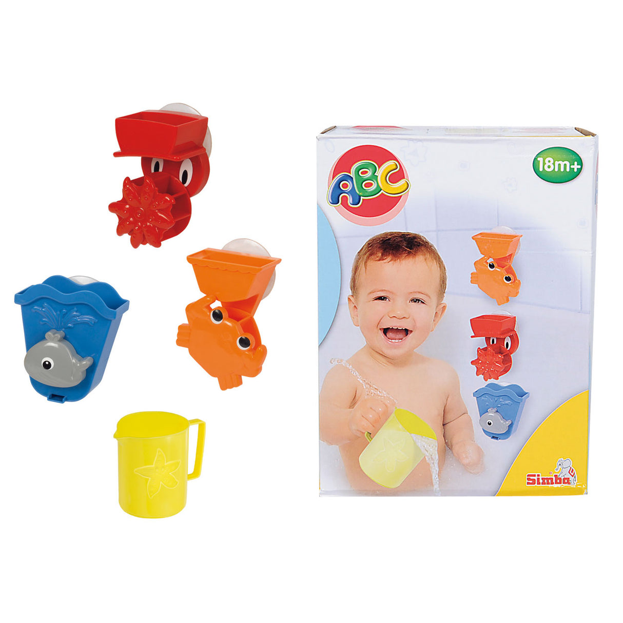 Ensemble de jeu de bain Simba ABC, 4 pièces