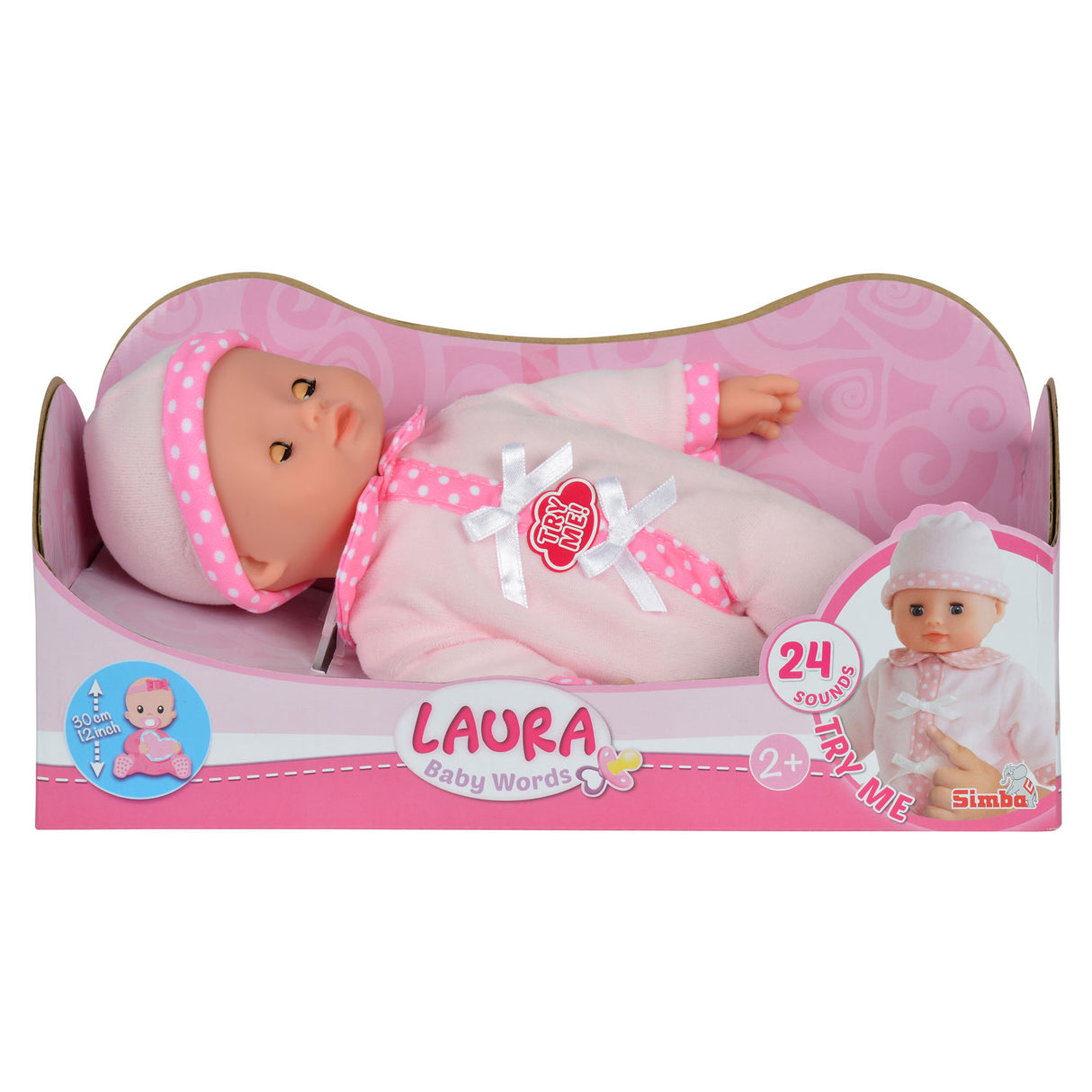 Simba bébé Laura Talking Pop