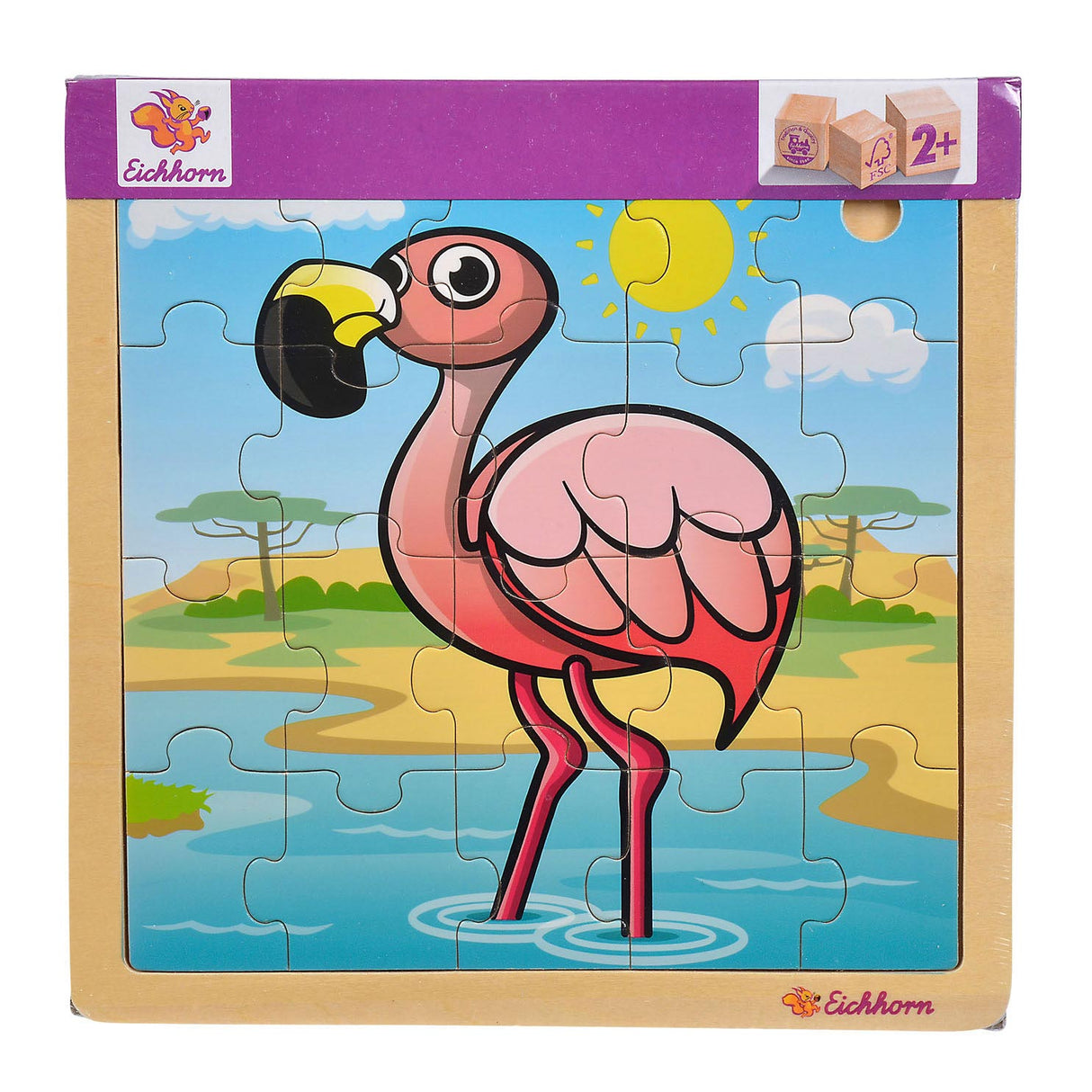 Puzzle en bois Eichhorn