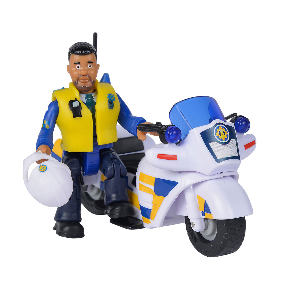 Simba pompier sam police moto