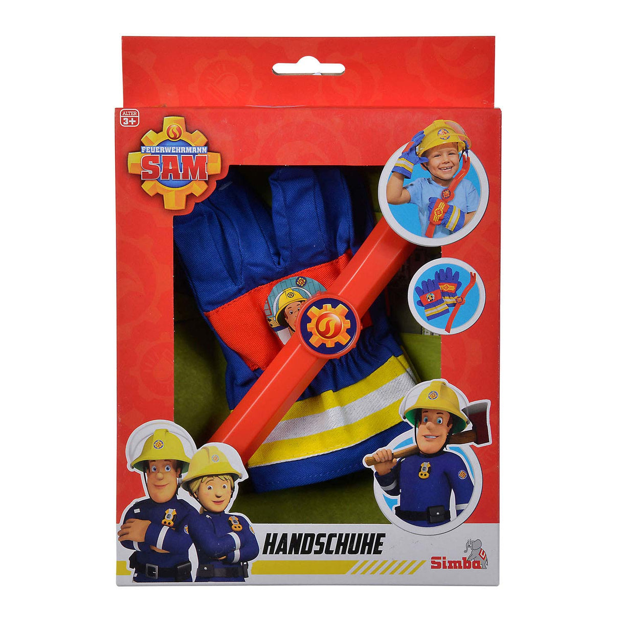 Simba Fireman Sam Gloves et Crowbar