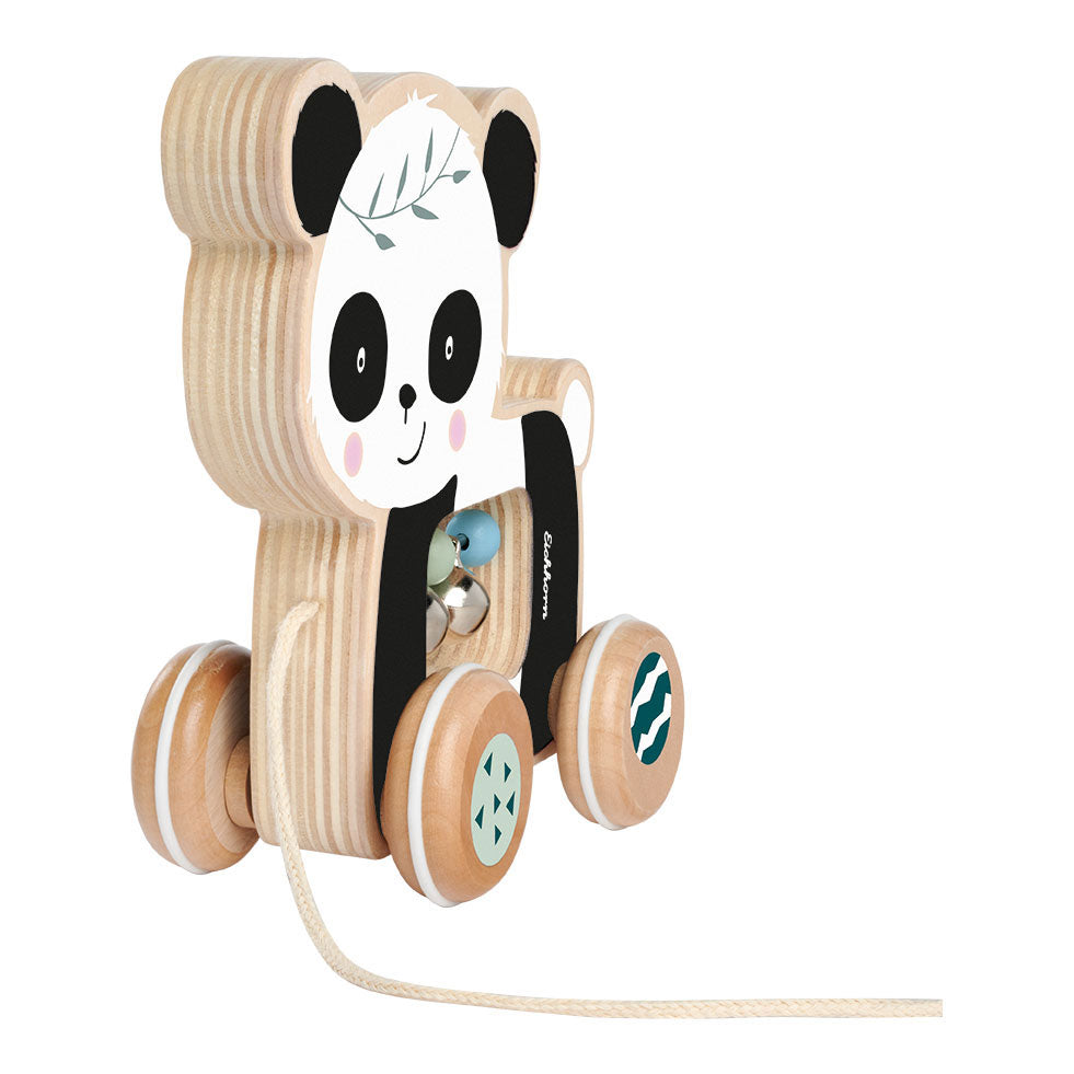 Panda animal de trait en bois Eichhorn