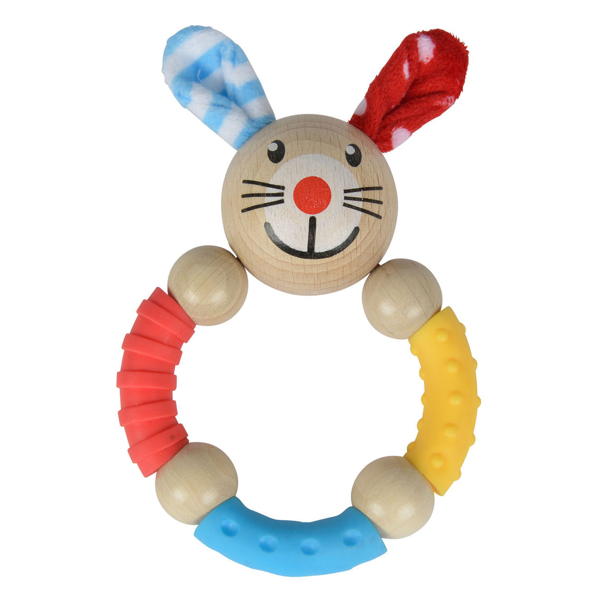 Eichhorn bébé anneau de dentition lapin en bois
