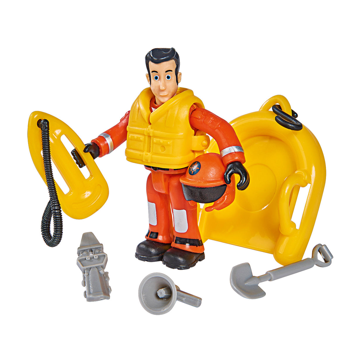 Simba pompier sam juno jet ski avec figurine