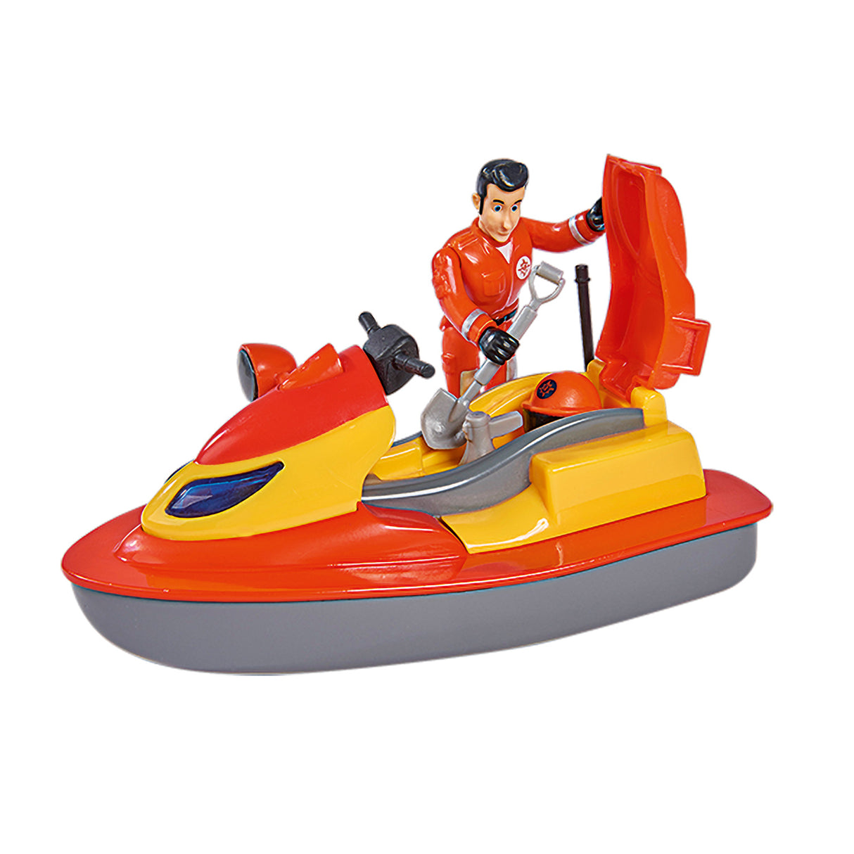 Simba pompier sam juno jet ski avec figurine