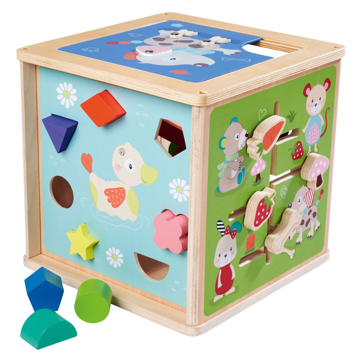Coffret d'activités en bois avec formes Simba Eihorn