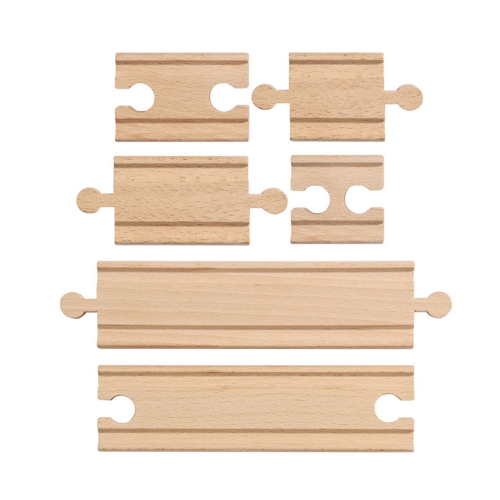 Kit d'extension de voies ferrées Eichhorn, 6 pcs.
