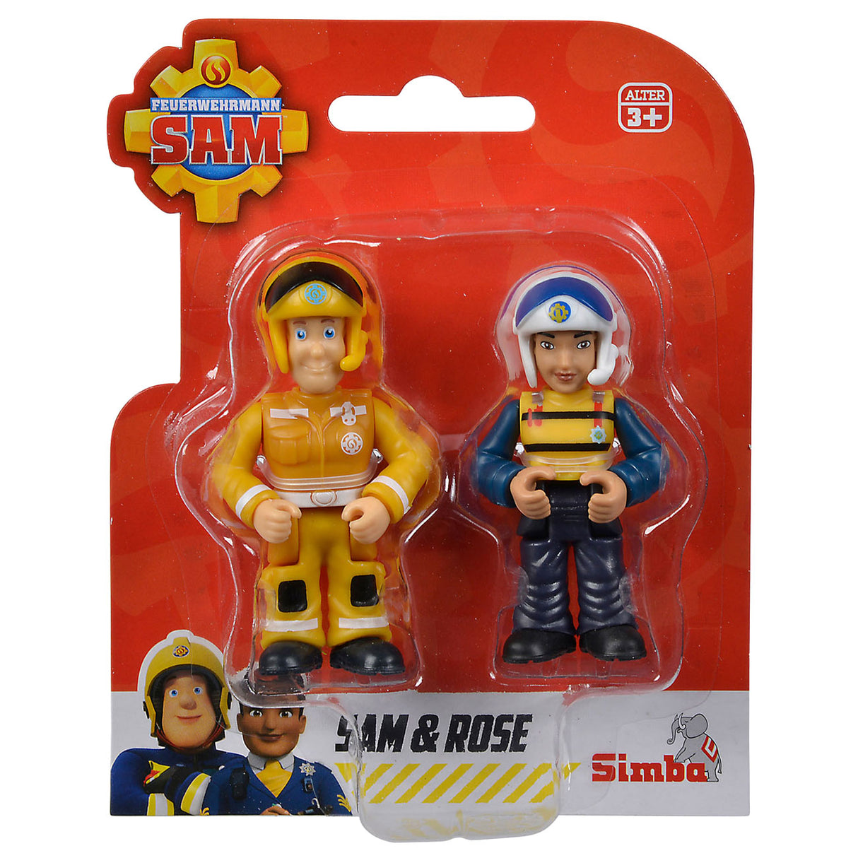 Simba pompier sam jouer figurines double ensemble-figurines jouets.