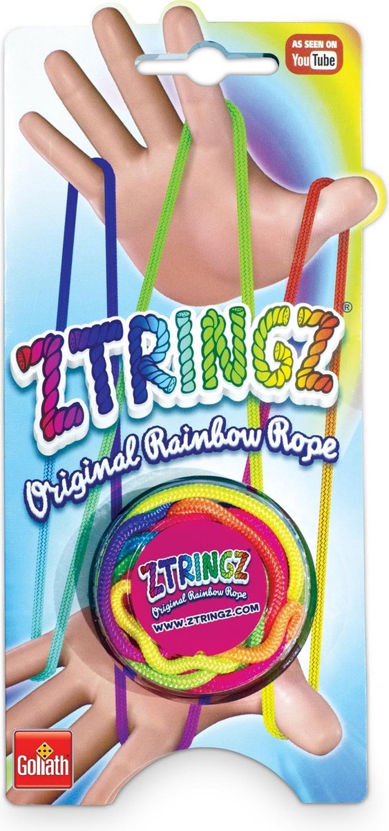 Jeux Goliath, corde arc-en-ciel ztringz