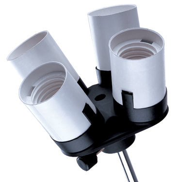 Support de lampe Linkstar lh-4hu pour 4 lampes + porte-parapluie
