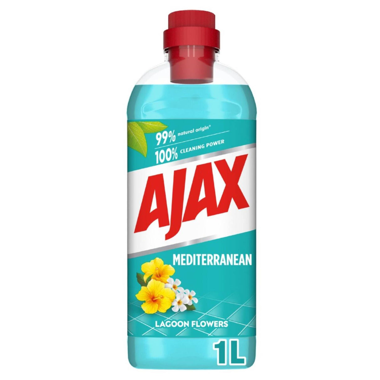 Ajax nettoyant tout usage 1000ml fleurs lagon