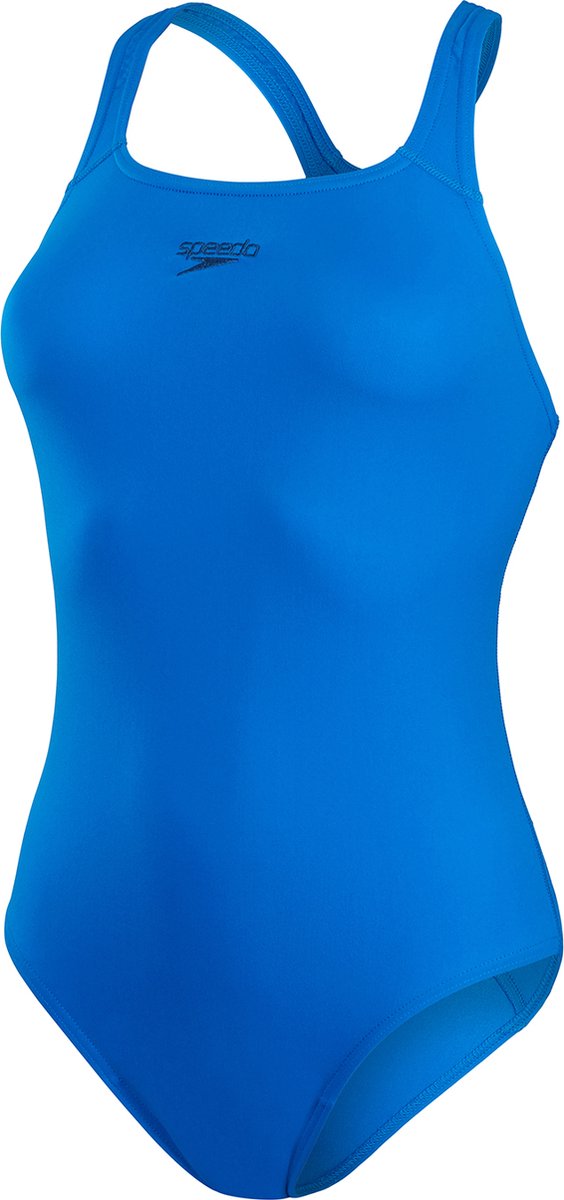 Maillot de bain de sport femme Speedo eco+ médaillé bleu