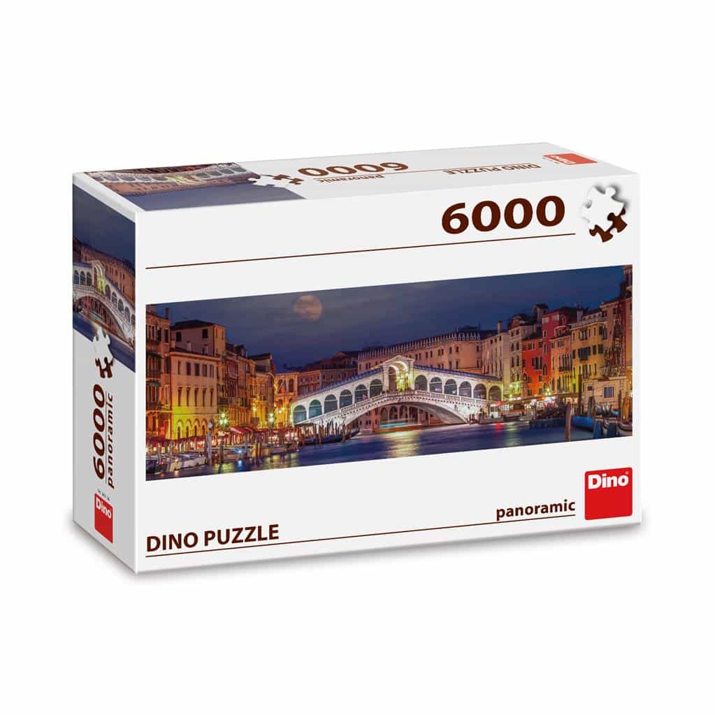 Dinotoys Puzzle Dino du Pont du Rialto Venise Italie - 6000 pièces
