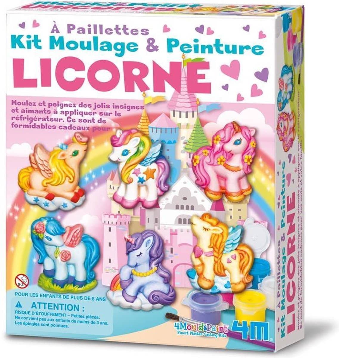 Fabriquer une licorne de 4 m avec moulage en plâtre et peinture