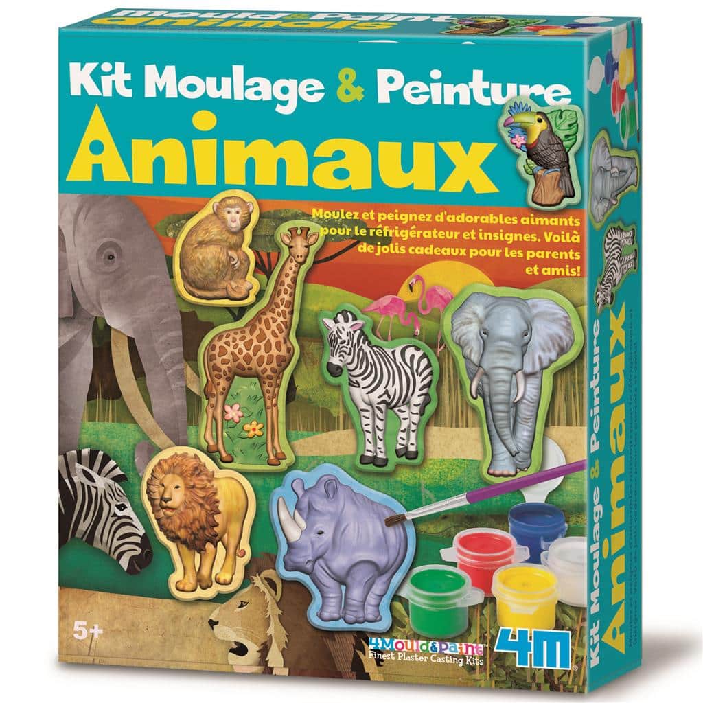 Moulage et peinture en plâtre safari 4 m