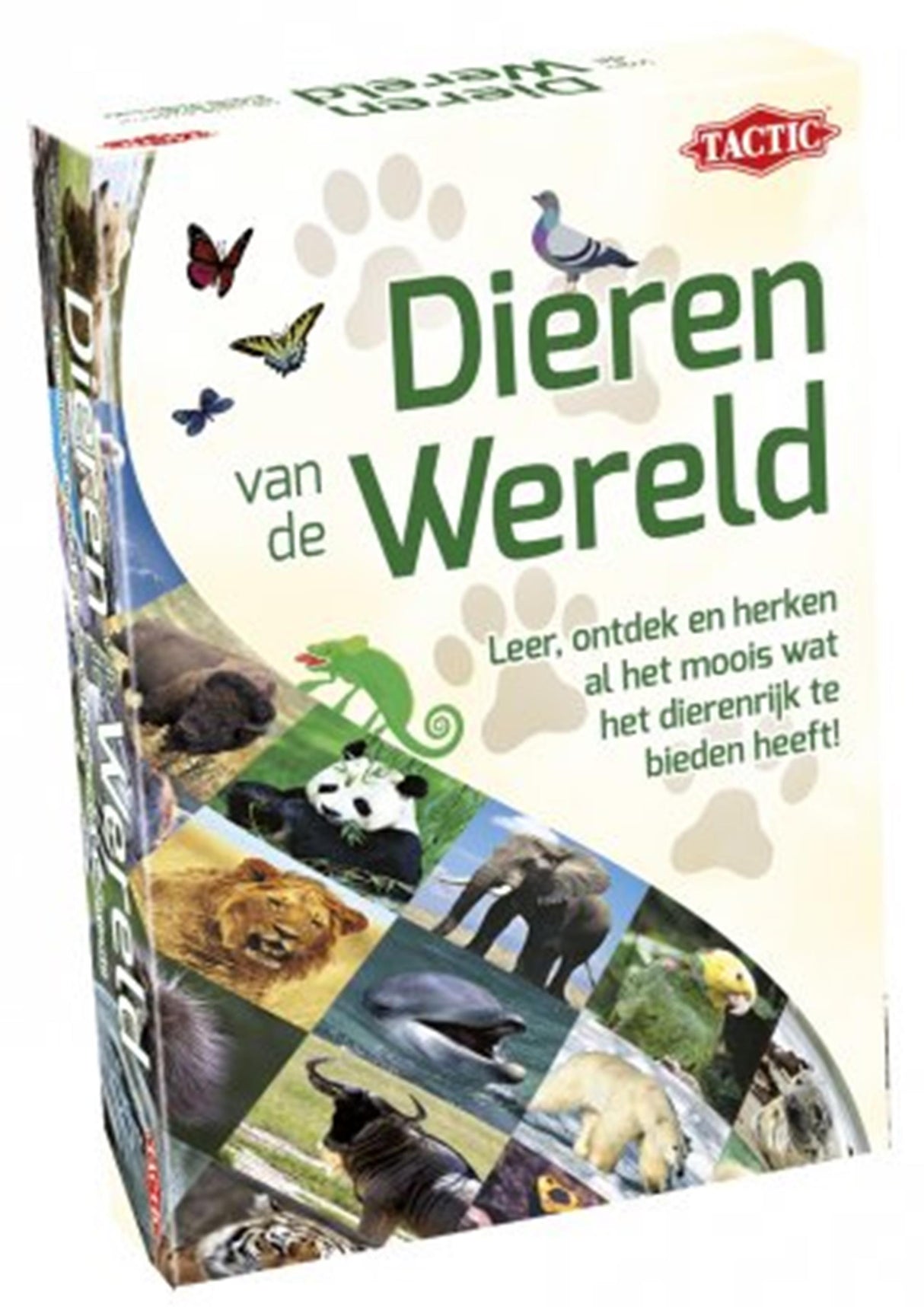 Jeu de cartes tactique animaux du monde