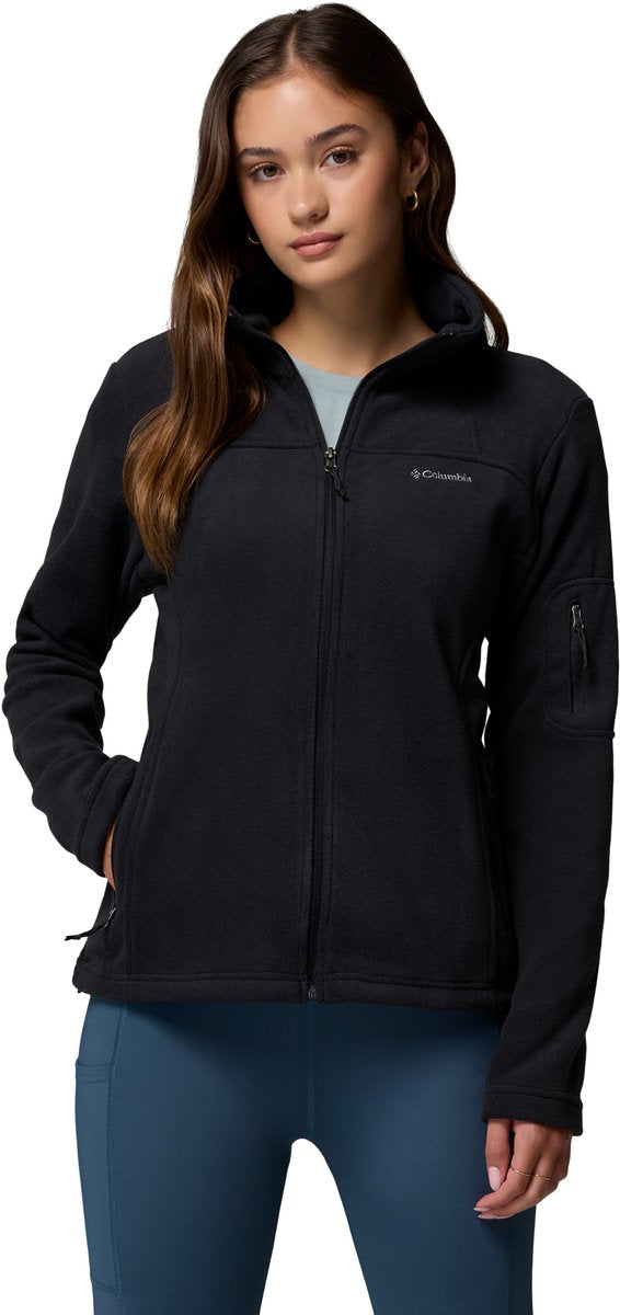 Columbia fast trek™ ii veste polaire - gilet polaire pour femme - gilet d'extérieur - noir - taille l