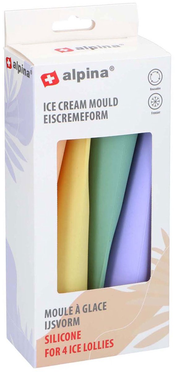 Moule à glace Alpina, 4 pièces.