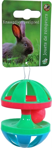 Jouets de rongeurs en plastique avec cloche