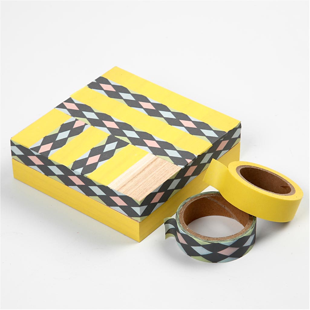Boîte d'entreprise Creativ, h : 3 cm, dimensions 10x10 cm, 1 pièce