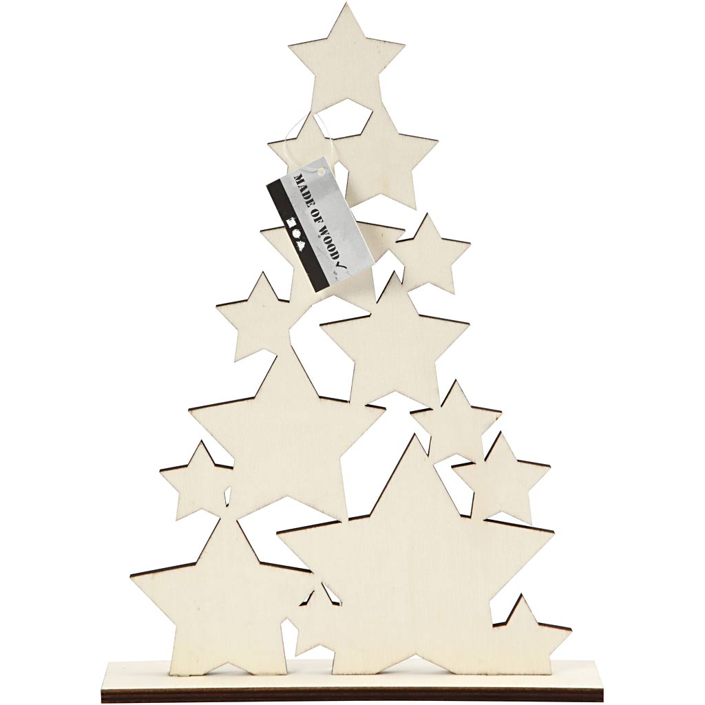 Https : www.ccobby.nl Sapin de Noël-h-29-8-cm-p-4-cm-l-21-5-cm-1-pièce