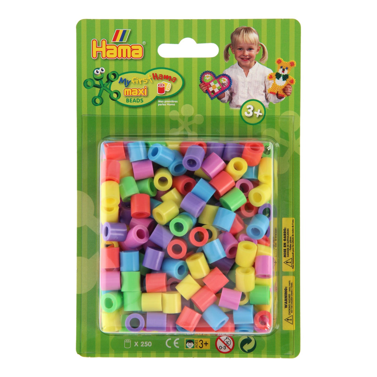 Hama Iron Beads Maxi - Mélange pastel (50), 250e.
