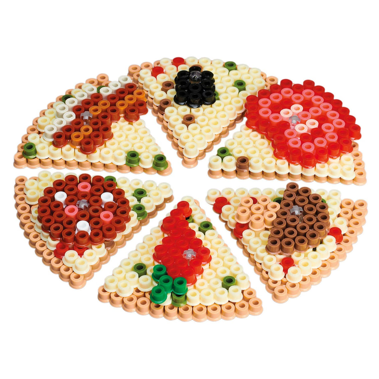 Set de perles à repasser Hama midi - snacks, 4000 pcs.