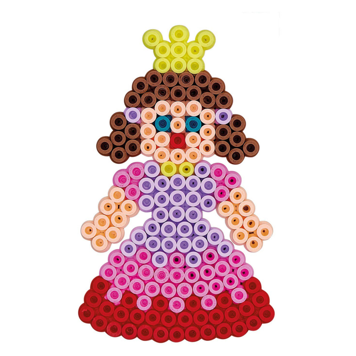 Kit de perles thermocollantes Hama midi, pack groupé rose, 3000 pcs.