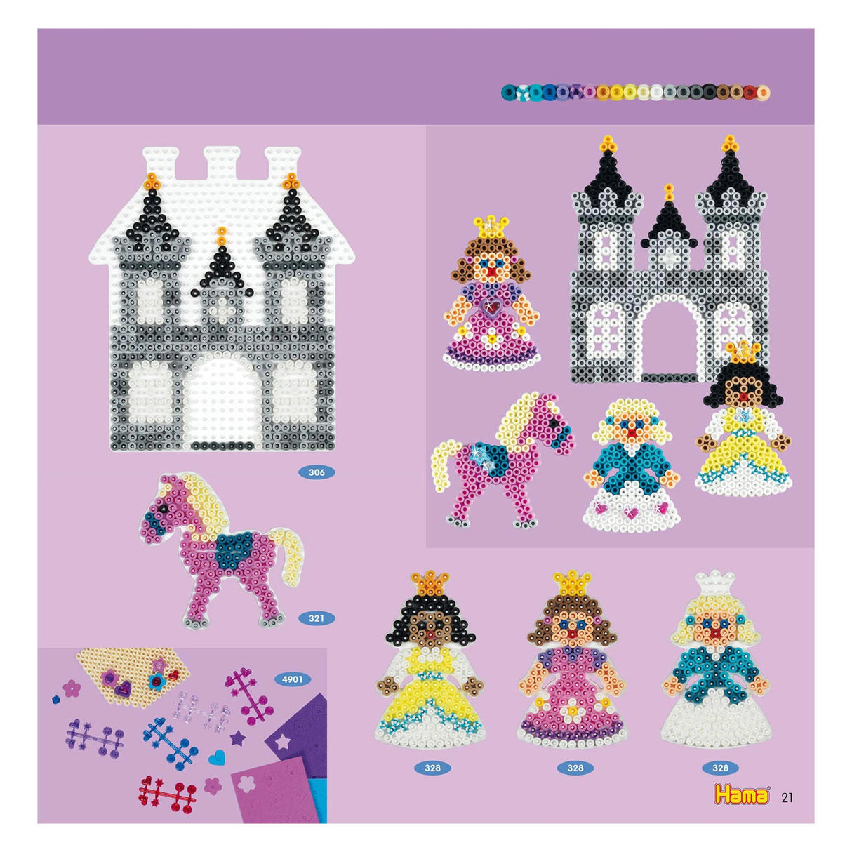 HAMA STRING BEADS Inspiration Booklet numéro 18