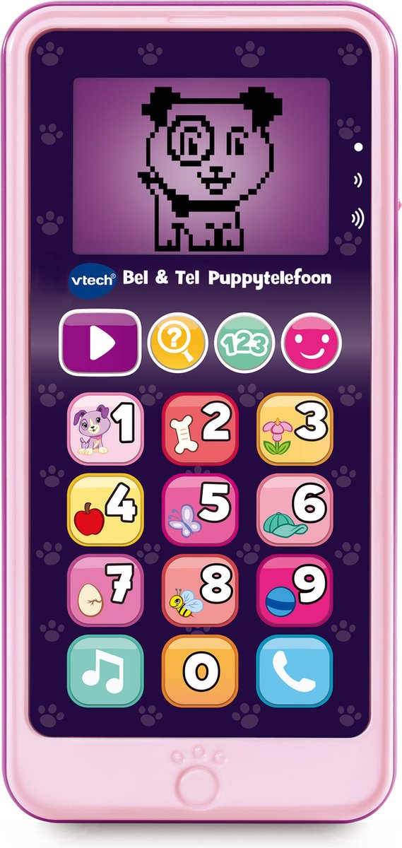Vtech appelez Tel Puppyphone rose